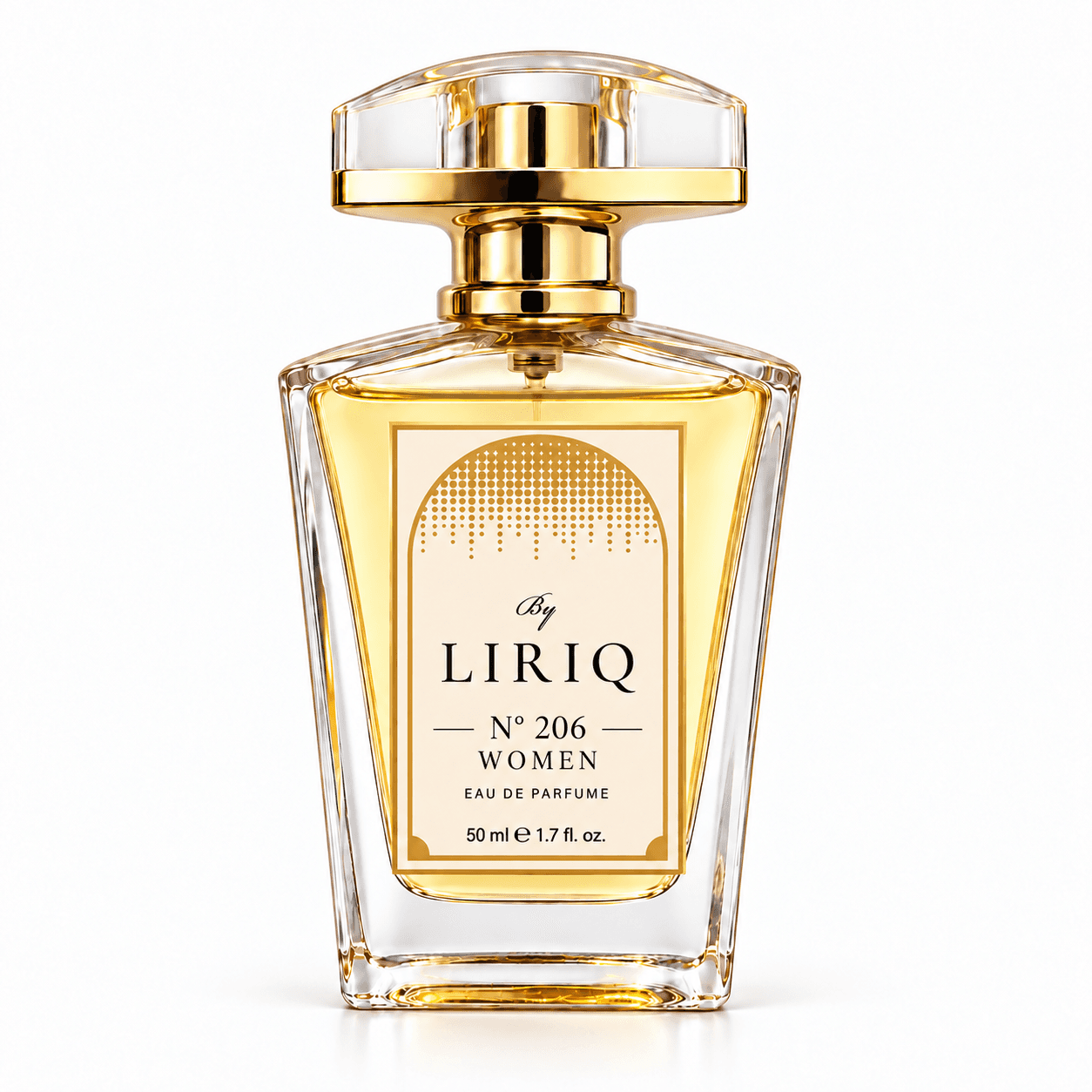 By LIRIQ N° 206 – Siyah Kahve ve Vanilya Notalı Kadın Parfümü 50 ml